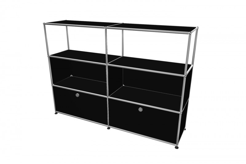 USM Haller Sideboard Graphitschwarz RAL 9011