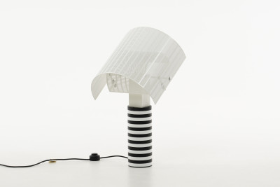 Artemide Tischleuchte Shogun Schwarz / Weiß