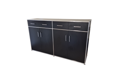 Modul Space Sideboard duo 2 OH / schwarz