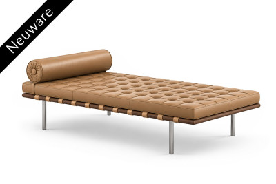 Knoll International Barcelona Daybed / Leder / Beige