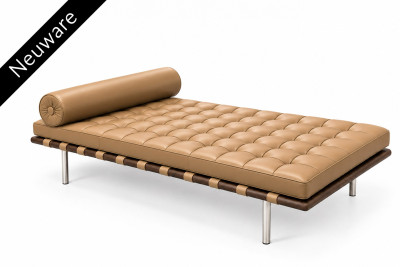 Knoll International Barcelona Daybed / Leder / Beige