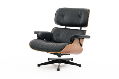 Vitra Eames Lounge Chair Leather / Black