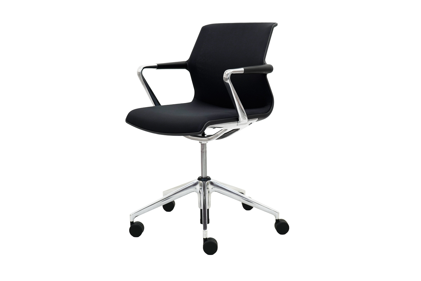Vitra Unix Chair Office Swivel Chair Fabric / Grey Office Swivel
