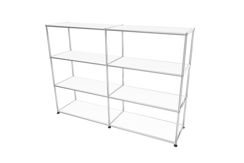 USM Haller Regal / Bücherregal in Breite 150 cm x Tiefe 35 cm