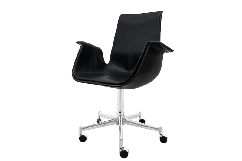 Knoll International FK 6725 Leder / Schwarz