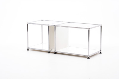 USM Haller Mesa Auxiliar Negro Grafito RAL 9011 75 x 50 cm