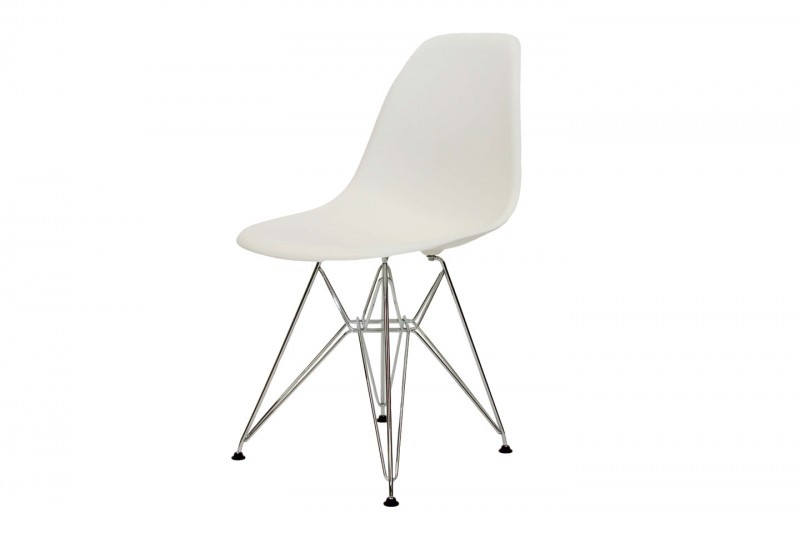Vitra Eames Plastic Side Chair DSR / Weiß