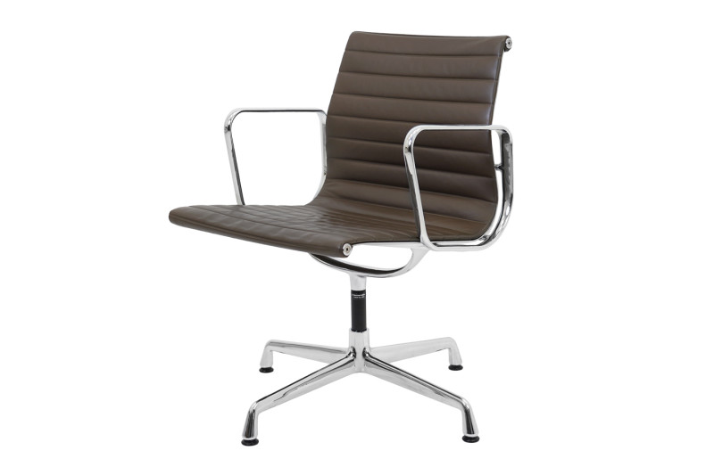Vitra EA 108 Leder / Braun