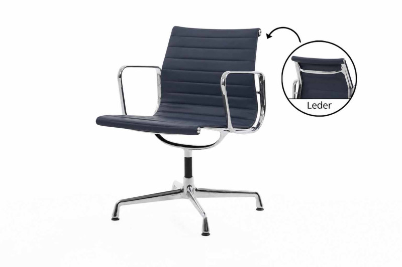 Vitra EA Piel / marrón