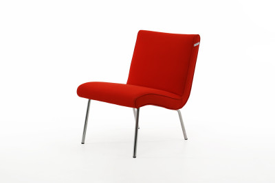 Walter Knoll fauteuil Vostra Classic Edition stof / rood
