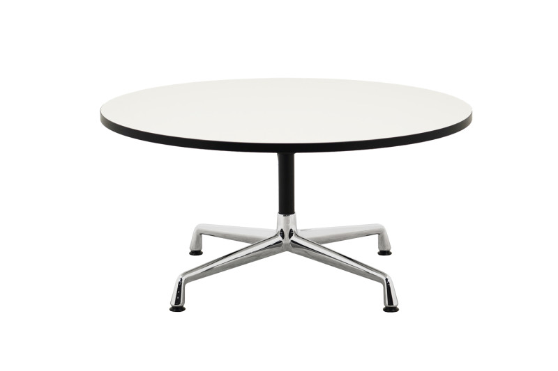 Vitra Mesa Segmentada mesa de reuniones resina sintética / blanco Ø 90 cm