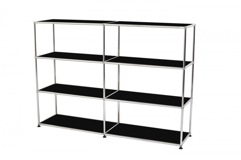 USM Haller Bibliotèque Noir Graphite RAL 9011