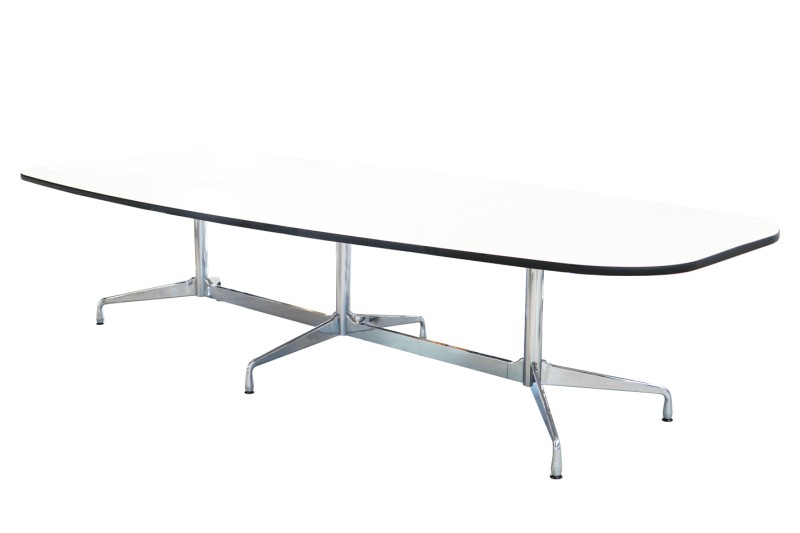 Vitra Table de Conférence Résine Synthétique / Blanc 330 x 125 cm