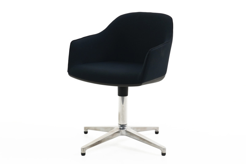 Vitra Softshell Chair Tissu / Marron