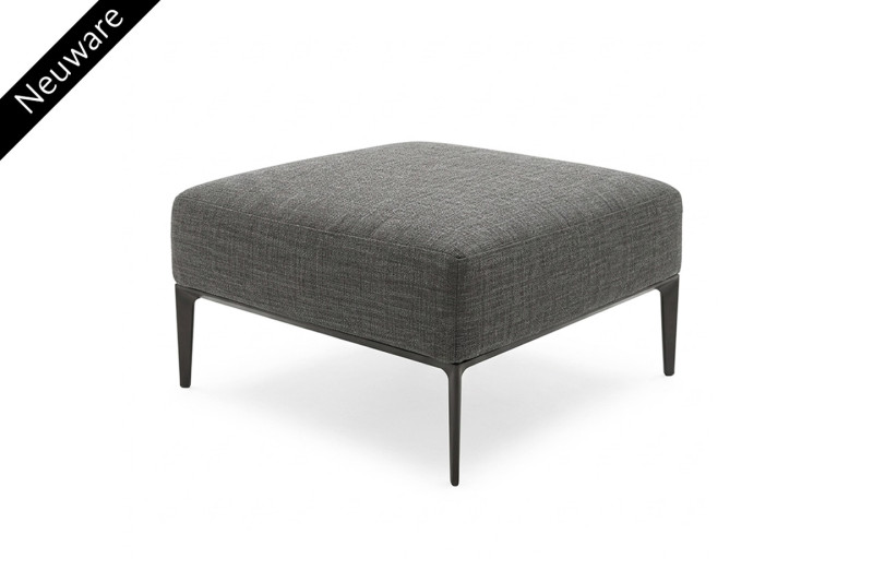 Walter Knoll Jaan Living Bank / Hocker Stoff / Grau