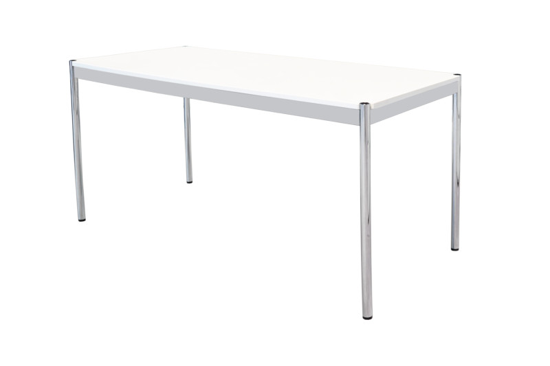 USM Haller Bureau Graniet / Wit 150 x 75 cm