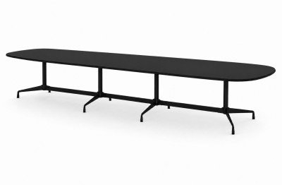 Vitra Konferenztisch Segmented Table Kunstharz / Schwarz 430 x 128 cm