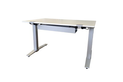 TALO.S elektr. höhenverstellbar / Weiß 120 x 80cm