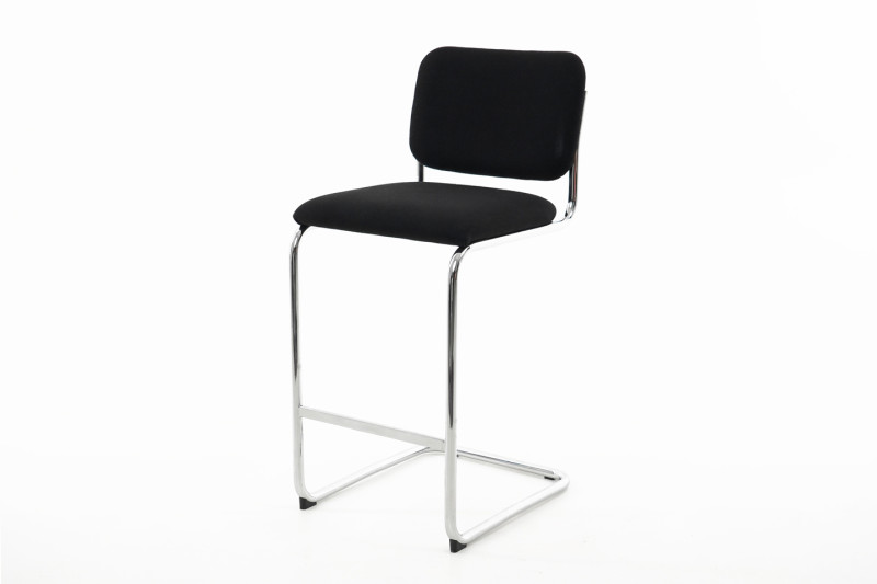 Knoll International Cesca Barhocker Stoff / Schwarz