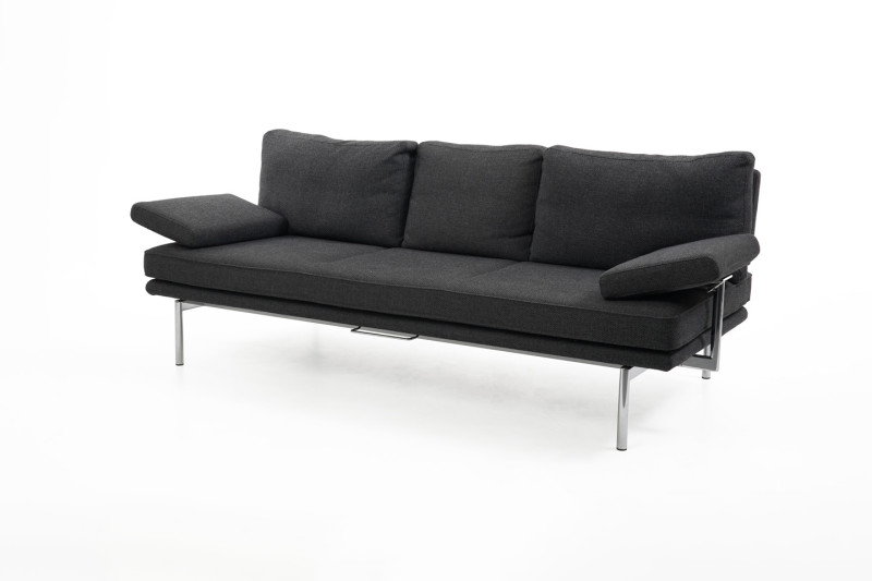 Walter Knoll Canapé Foster 500 3 places en cuir / marron