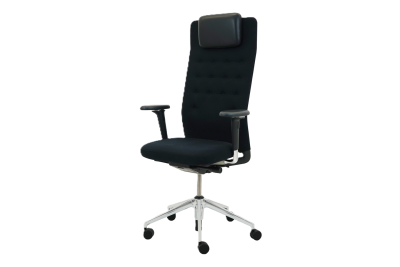 Vitra ID Trim L Bürodrehstuhl Stoff / Schwarz