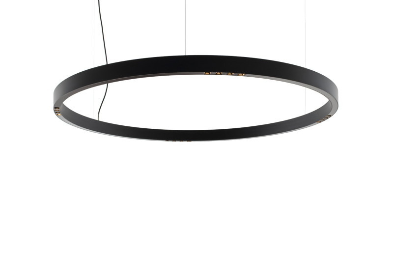 Artemide Hanglamp A.24 / Zwart 3000K