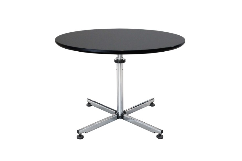 USM Kitos Conference Table Synthetic Resin / Black / Ø 100 cm
