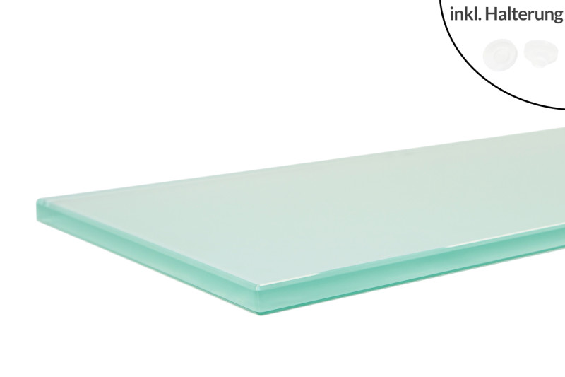 USM Haller Cover shelf glass / satinised for 35 cm depth