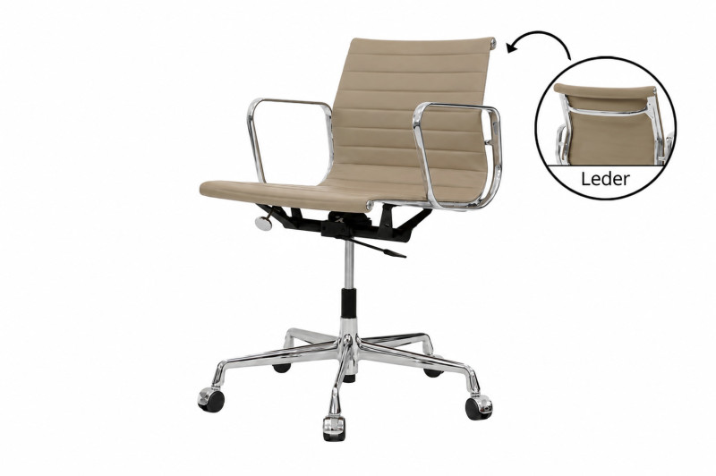 Vitra EA 117 Leder / Beige