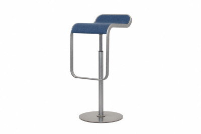 La Palma Barhocker Lem Stoff / Blau