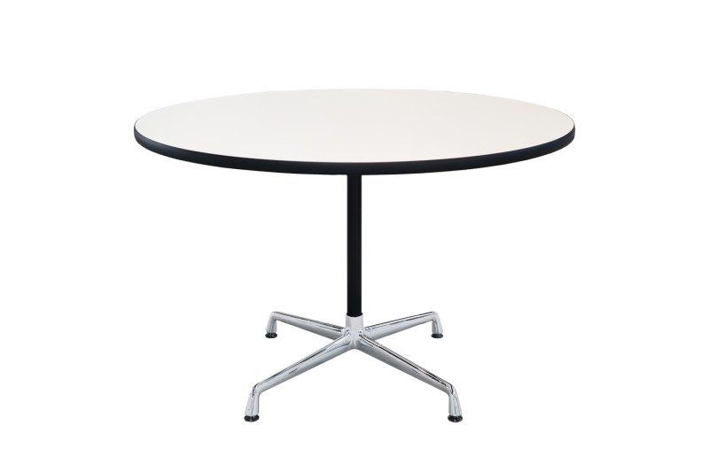 Vitra Contract Table Besprechungstisch Kunstharz / Weiß Ø 110 cm