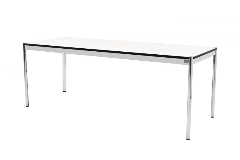 USM Haller Desk Sythetic Resin / White 175 x 100 cm | Tische | USM