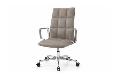 Walter Knoll Leadchair Konferenzstuhl Leder / Beige