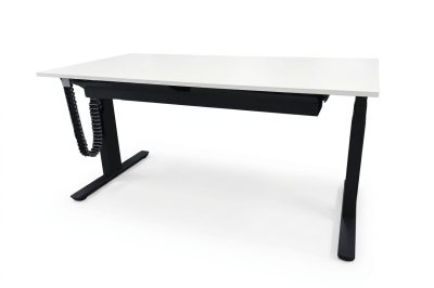 Palmberg CREW T elektr. höhenverstellbar / Weiß 160 x 80cm