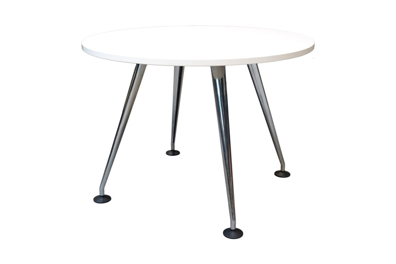 Vitra MedaMorph Konferenztisch Kunstharz / Weiß Ø 100 cm