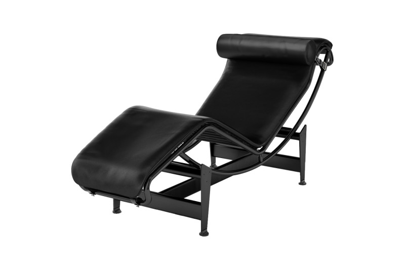 Cassina LC4 CHAISELONGUE Liege Leder / Schwarz