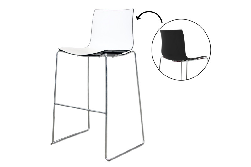 Arper CATIFA 46 Tabouret de Bar Noir