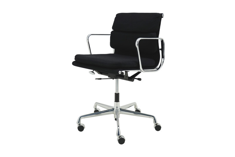 Vitra EA 217 Stoff / Dunkelgrau *mit arret. Wippfunktion*