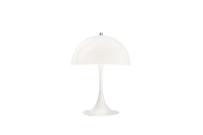 Louis Poulsen Panthella 320 E14 Tischlampe / Opalweiß