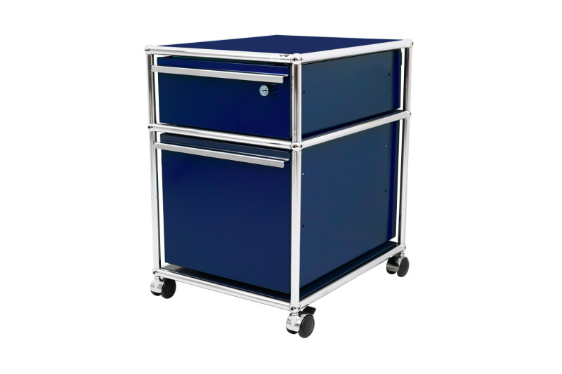 USM Haller Roller Container Light Grey RAL 7035