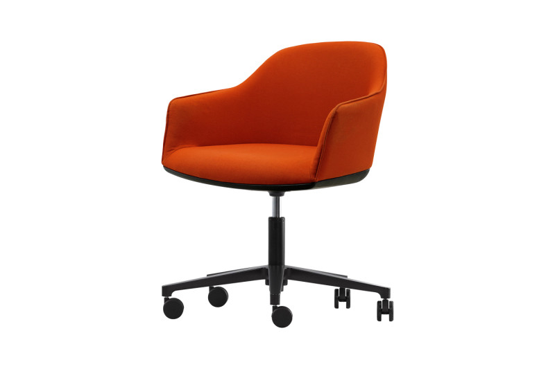 Vitra Softshell Chair Stoff / Orange