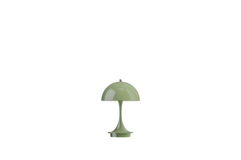 Louis Poulsen Panthella 160 Portable V3 (In- & Outdoor) Tischlampe / Moss Green