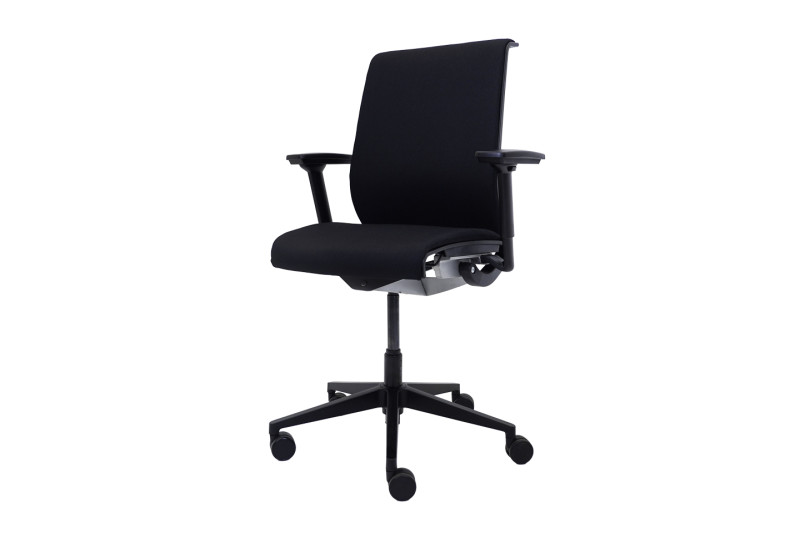 Steelcase Think Office swivel chair fabric / black