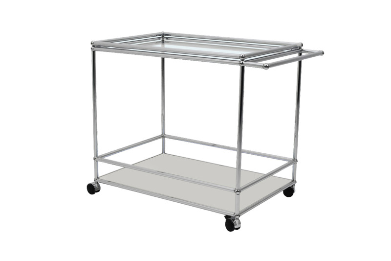 USM Haller Barwagen / Servierwagen 75 x 50 cm