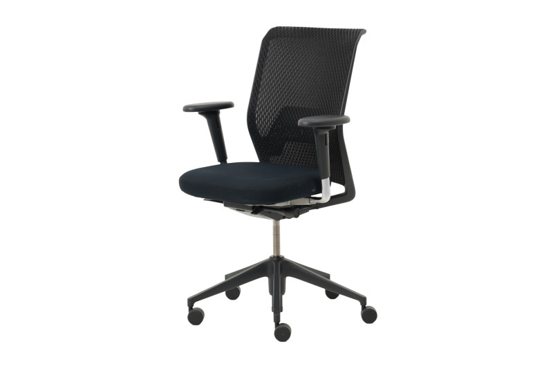 Vitra ID Mesh Siège de bureau tissu / gris clair