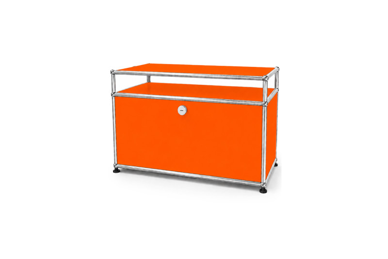 USM Haller TV-Board / Lowboard mit Aufsatz