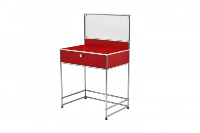 USM Haller Coiffeuse / Table Console Rouge Rubis USM
