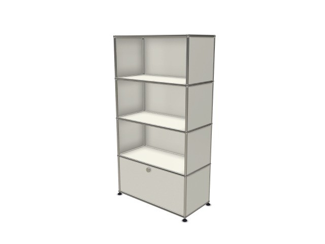 USM Haller Étagère Murale / Étagère Blanc Pur RAL 9010