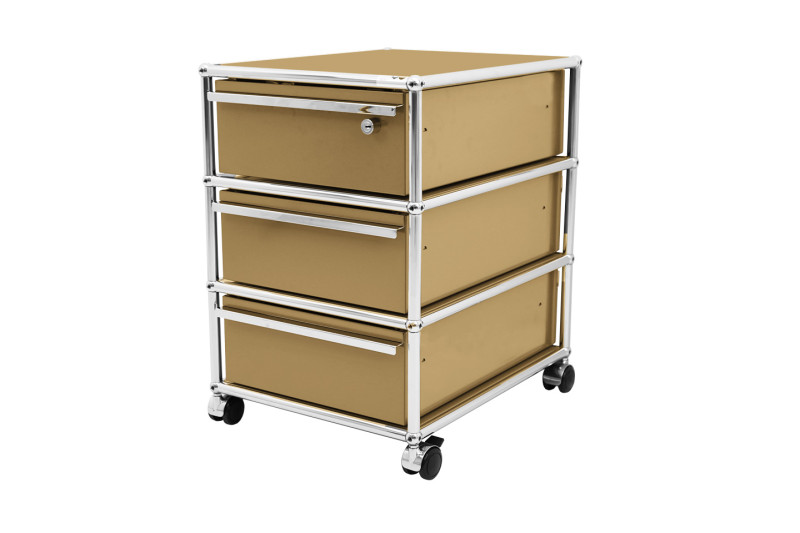 USM Haller Contenedor con Ruedas Beige USM