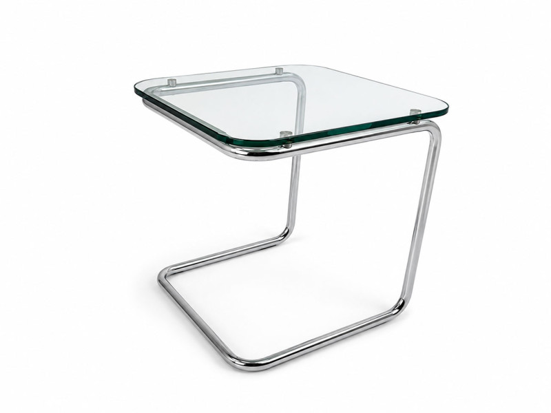 Rolf Benz Beistelltisch / Glas / 45 x 45 cm